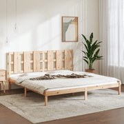 vidaXL Bedframe massief grenenhout 200x200 cm