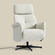 Beige Relaxfauteuil Elektrisch