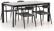 Manifesto Cavone/Sestino 160cm dining tuinset 5-delig stapelbaar