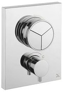 Crosswater Crossbox inbouw douchekraan thermostatisch 3 functies inclusief inbouwdeel chroom PROCBPUSH2500LBPC