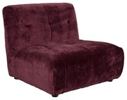 Dutchbone Giada 1 Zits Fauteuil Plum Paars