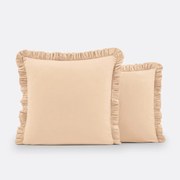 Kussensloop met volant in gewassen katoen, Scenario