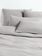 Gewassen linnen dekbedovertrek Airy