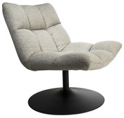 Dutchbone Bar Draaibare Fauteuil Lichtgrijs