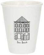 Gevel mok, Den Bosch, porselein, 200 ml