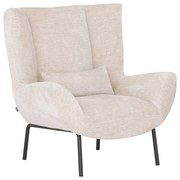 Must Living Astro Naturel Fauteuil Met Lendekussen