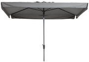 Madison stokparasol Delos luxe Light Grey 200x300 cm.