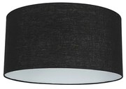 Stoffen lampenkap zwart 50/50/25