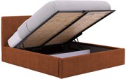 Goossens Bedframe Mysen Storage, 140 x 200 cm met storage, met 2x lattenbodem