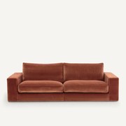 Sofa 3- of 4-zits, fluweel, Skander
