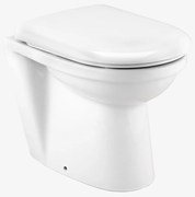 Eastbrook Kompact toiletpot back to wall wit glans