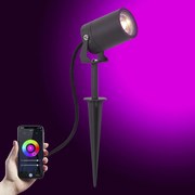 Stark Tuinspot Antraciet met Smart Color LED