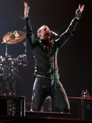 Foto Chester Bennington of Linkin Park at Sonisphere 2009, Chiaki Nozu