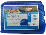 Summer Fun Zomerzwembadhoes solar rond 300 cm PE blauw