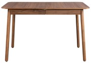 Zuiver Glimps Walnut Walnoot Eettafel Uitschuifbaar 120-162