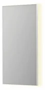 INK SP32 spiegel - 50x4x100cm rechthoek in stalen kader incl indir LED - verwarming - color changing - dimbaar en schakelaar - mat wit 8410011