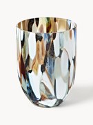 Mondgeblazen waterglazen Big Confetti, 6 stuks