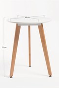 Ronde tafel 80 cm