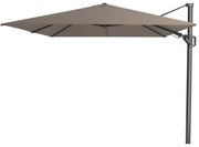 Platinum Challenger rechthoek zweefparasol T2 Premium - 3,5 x 2,6 m. - Havanna