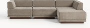 Modulaire hoekbank Colin (4-zits)