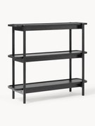Lage houten wandkast Libby