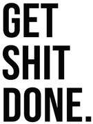 Poster Finlay & Noa - Get shit done