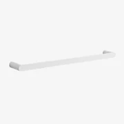 Wandhanddoekrek Met Stang (↔︎60 Cm) Voor Badkamer In Rvs Alameda Wit - Sklum