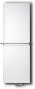 Vasco Flat V Line paneelradiator vlak type 21 400x1600mm 1047W aansluiting 8008 wit structuur 112980400160080080600-0000