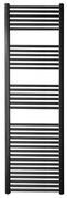 Sanicare design handdoekradiator 60x172cm zwart mat