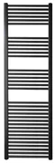 Sanicare design handdoekradiator 60x172cm zwart mat