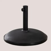 Ronde Parasolvoet Ø50 Cm In Zante Beton Zwart - Sklum