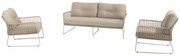 Taste by 4 Seasons Albano loungeset latte SALE Loungeset taupe weerbestendig