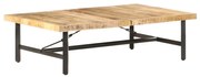 vidaXL Salontafel 142x90x42 cm massief mangohout