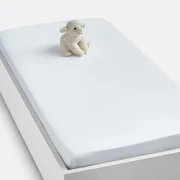 Hoeslaken babybed in effen jersey, Scenario
