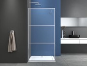 Badstuber Femm douchewand 100x195cm chroom