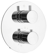 Saniclear Talpa ronde inbouw kraan thermostatisch chroom