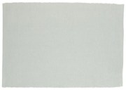 Placemat geribbeld, GOTS bio-katoen, lichtgrijs, 35 x 50 cm