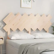 vidaXL Hoofdbord 141x3x80,5 cm massief grenenhout