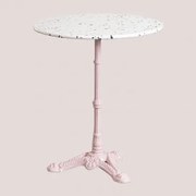 Ronde Terrazzo Bartafel (ø60 Cm) Volutto Suikerspinroos - Sklum