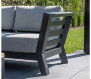 Hoek loungeset 6 personen Aluminium Grijs  4 Seasons Outdoor Meteoro