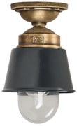 Kostas Brass Plafondlamp Antraciet