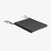 Vierkant Kussen 40x40 Cm Voor Stoel Van Polyester Elton Zwart - Sklum