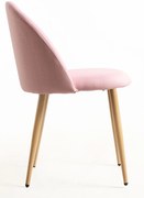 Pak 4 Vint Stoffen Stoelen