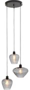 Goossens Hanglamp Dijon, Hanglamp met 3 lichtpunten Ø35cm