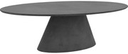 Goossens Eettafel Stone, Ovaal 250 x 120 cm