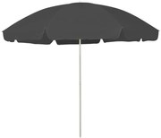 vidaXL Strandparasol 300 cm antracietkleurig