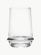 Mondgeblazen waterglazen Dune, 4-delig