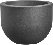 Florus Grace Rond 40cm Bloempot - Antraciet - Lichtgewicht