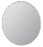INK SP15 Spiegel - 100x4x100cm - rond - verzonken in aluminium kader - aluminium wit mat 8408581