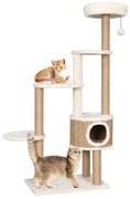 vidaXL Kattenmeubel met luxe kussen en krabpalen 148 cm zeegras